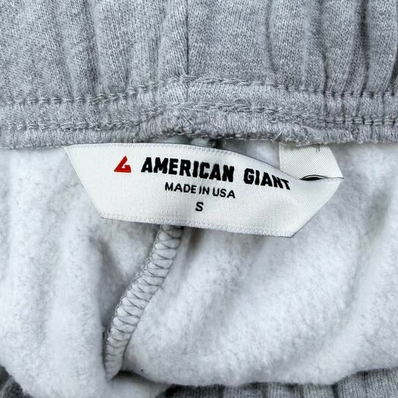 American Giant Classic Sweatpant Women's Small Gray Joggers 100% Cotton USA - Picture 4 of 16